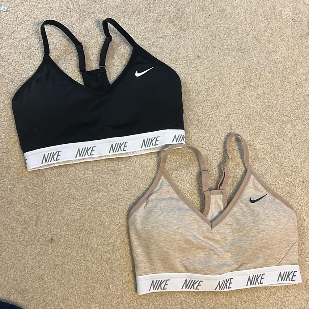Two Nike Sports Bras